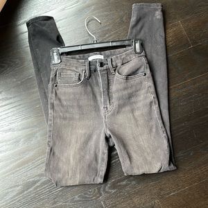 Good American Great Waist Black jeans Size 0/25.